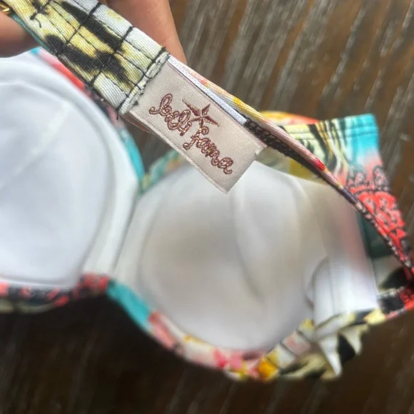 Luli Fama | Floral Leopard Bikini - Picture 3 of 5